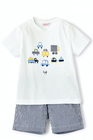 T-shirt e short in cotone  IL GUFO | DP375C31280148